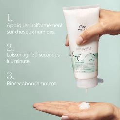 Conditionneur Nutri Curls Wella 1000ml -Capillaires Produits Magasin 1110.22 4 47176.1693988733