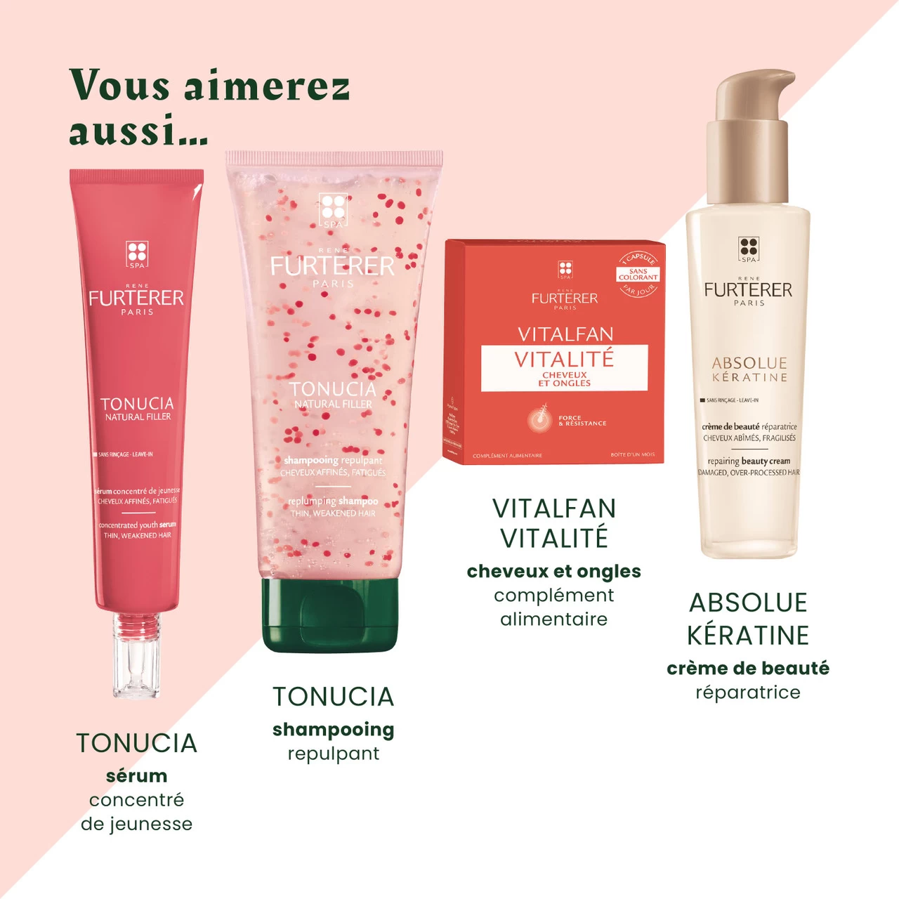 Masque Repulpant Démêlant Tonucia René Furterer 100ml – Image 2