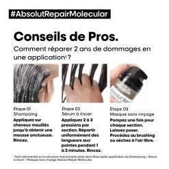 Shampooing Absolut Repair Molecular L'Oréal Professionnel 300 Ml 13 Shampooing Absolut Repair Molecular L'Oréal Professionnel 300 Ml -Capillaires Produits Magasin 3474637153526 6 83874.1696600594