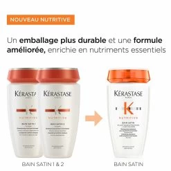 Bain Satin Nutritive Kérastase 250ml -Capillaires Produits Magasin 3474637154912 6 34020.1686298845
