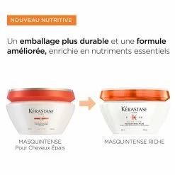 Masquintense Riche Nutritive Kérastase 200ml -Capillaires Produits Magasin 3474637155001 6 1 55307.1684847839