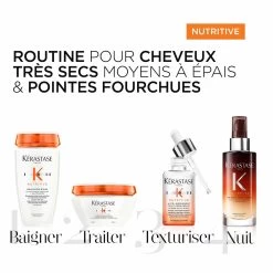 Sérum De Nuit 8h Nutritive Kérastase 90ml -Capillaires Produits Magasin 3474637155025 5 03395.1684847844