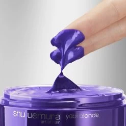 Baume Violet Anti-Faux Reflets Shu Uemura Yubi Blonde 200ml -Capillaires Produits Magasin Baume Shu Uemura yubi Blonde Texture 00793.1684847076