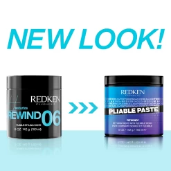 Pliable Paste Redken 150ml -Capillaires Produits Magasin PLIABLE STYLING PASTE VERSATILE STYLING PASTE WITH FLEXIBLE HOLD 150mll 89010.1694766571