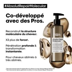Sérum à Rincer Absolut Repair Molecular L'Oréal Professionnel 250 Ml -Capillaires Produits Magasin SERUM A RINCER 3 91479.1694089661