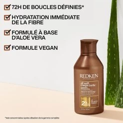 Shampooing All Soft Mega Curls Redken 300ml -Capillaires Produits Magasin all soft mega. 1 69788.1694677997