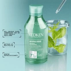 Shampoing Amino-Mint Redken 300ml -Capillaires Produits Magasin amino 37548.1694765719