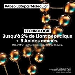 Shampooing Absolut Repair Molecular L'Oréal Professionnel 300 Ml 12 Shampooing Absolut Repair Molecular L'Oréal Professionnel 300 Ml -Capillaires Produits Magasin b7a7ac30 a3e2 4f9c 8d7a f25dbb3a2551 79105.1694081531.1280.1280 72780.1694081968.1280.1280 06855.1694087331