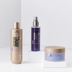 Shampooing Neutralisant Blonds Froids BLONDME 300ml -Capillaires Produits Magasin blondme collection cool blondes 95768.1688635405