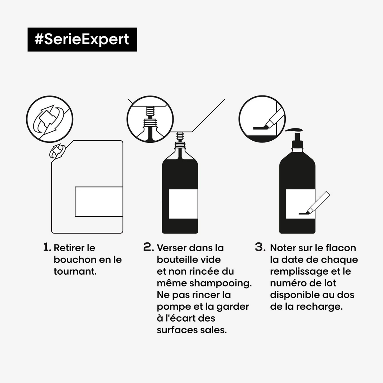 Éco-Recharge Shampooing Pro Longer L'Oréal 1500ml 4 Éco-Recharge Shampooing Pro Longer L'Oréal 1500ml – Image 2