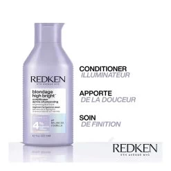 Conditioner Blondage High Bright Redken 300ml -Capillaires Produits Magasin high bright 2 46594.1694764142
