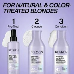 Conditionner Blondage High Bright Redken 1000ml -Capillaires Produits Magasin high bright 42739.1694764237
