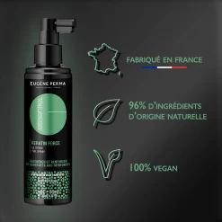 Spray Keratin Force Eugène Perma 200ml -Capillaires Produits Magasin keratin color spray 72585.1684846786