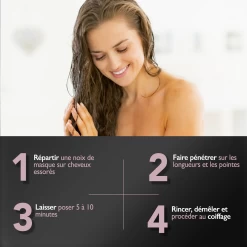 Masque Keratin Glow Essentiel Eugène Perma 500ml -Capillaires Produits Magasin keratin glow masque 54711.1684846545