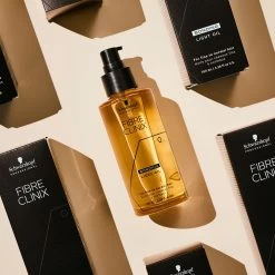 Huile Pour Cheveux Fins à Normaux Fibre Clinix Schwarzkopf 100 Ml -Capillaires Produits Magasin oil fibre light 1 83487.1695629058
