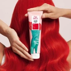 Masque Color Fresh Wella Red 150ml -Capillaires Produits Magasin red wella 150ml 25555.1684847141