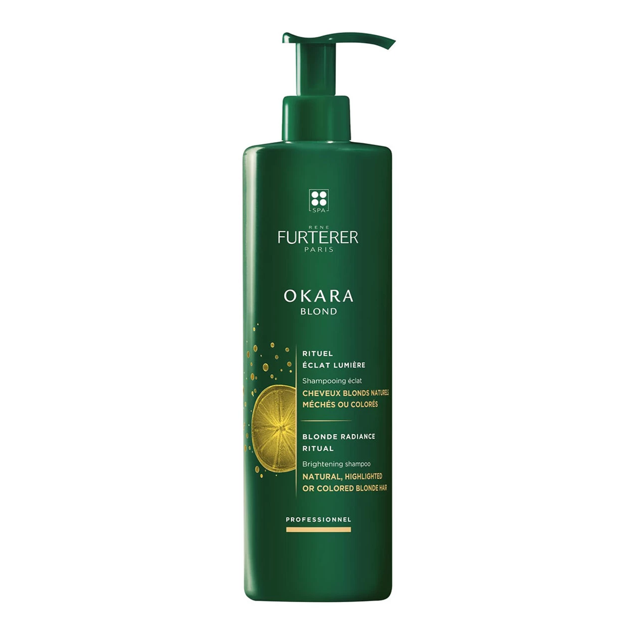 Shampooing Éclat Okara Blond René Furterer 600ml 3 Shampooing Éclat Okara Blond René Furterer 600ml